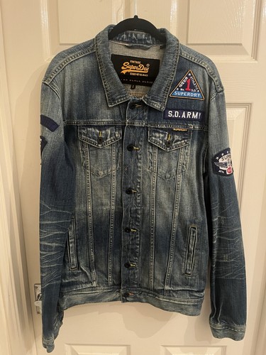 Superdry denim trucker jacket - denim,