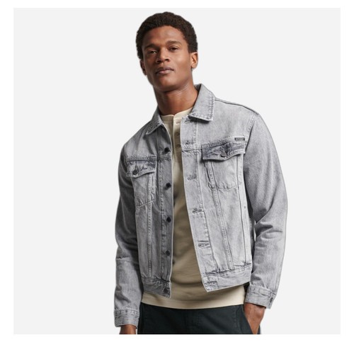 Superdry denim highwayman - denim,