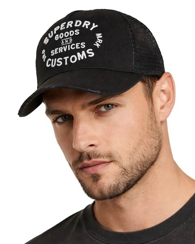 Superdry mens mesh - mesh, cap