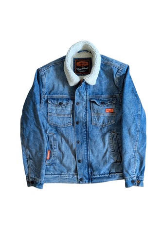 Superdry sherpa fleece denim - superdry,