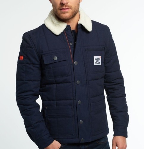 Superdry trucker sherpa wool - trucker,